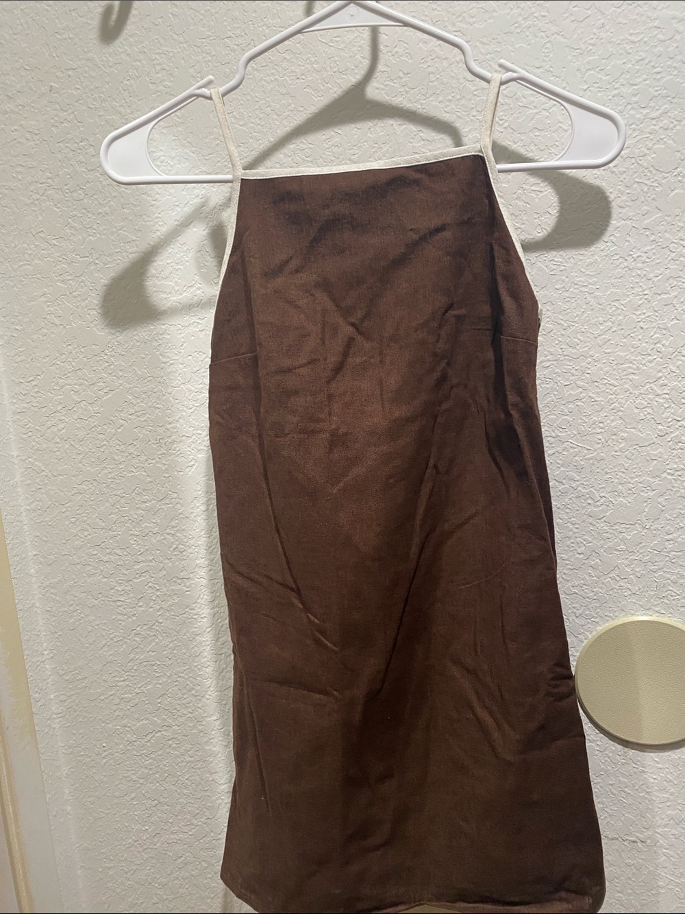 Abercrombie & Fitch Brown Mini Slip Dress